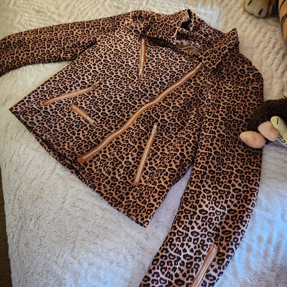 Animal print jacket